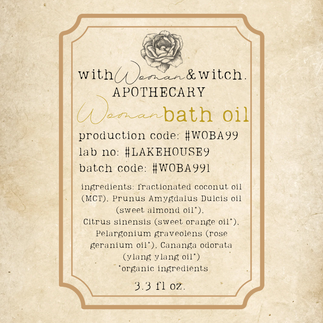 WOMAN bath oil