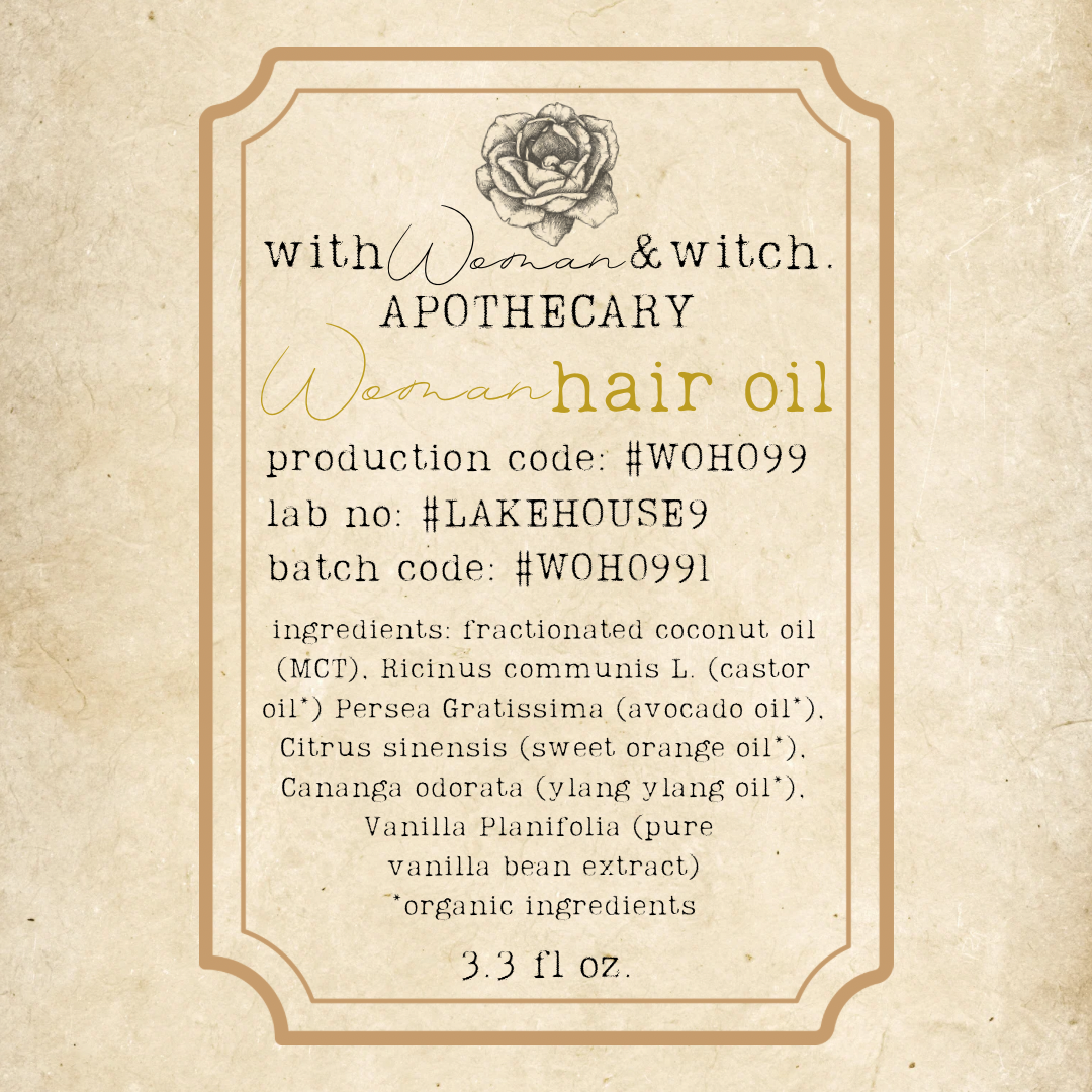 WOMAN hair oil