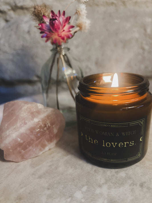 THE LOVERS candle