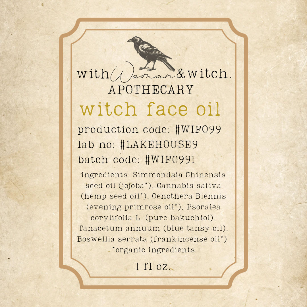 WITCH face oil