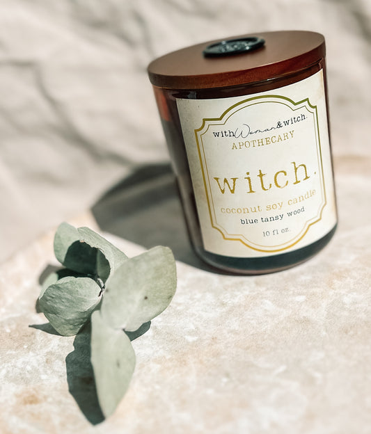 WITCH candle